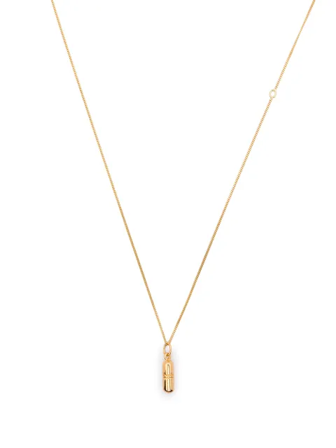True Rocks mini pill pendant necklace Gold NEWMINIPILLPENDANTGOLDWOMEN