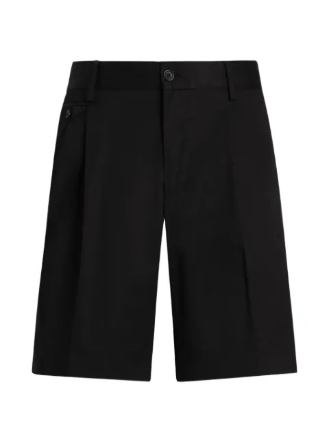 Dolce & Gabbana straight-leg bermuda shorts Black GW0MATFUFJRN0000