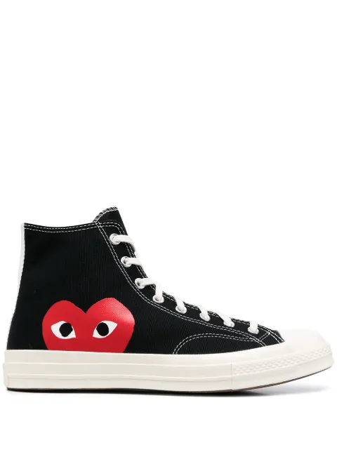 Comme Des Garçons Play x Converse high-top sneakers Black AZK112001