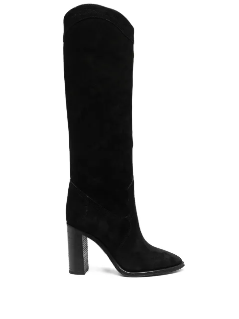Saint Laurent Kate knee-high 105mm boots Black 6212651NZ00