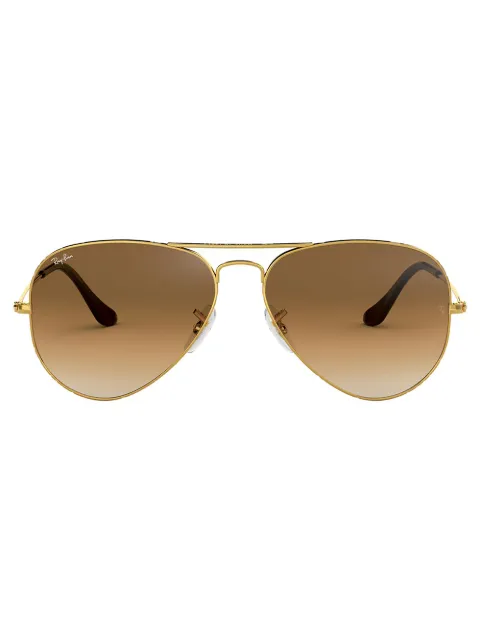 Ray-Ban Aviator gradient-lenses sunglasses Brown 0RB30255500151