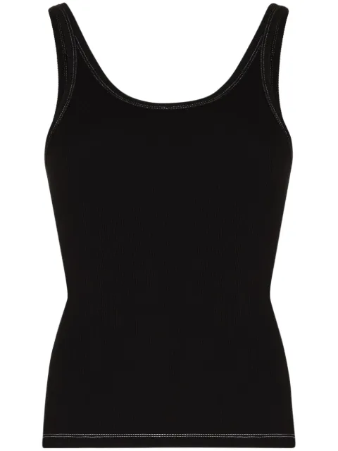 Ksubi ribbed cotton tank top Black 5000005180