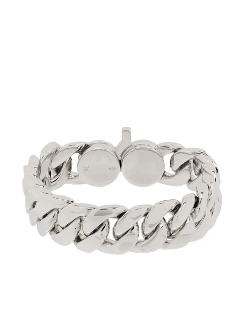 Tom Wood Slim chunky curb link bracelet Silver 100976