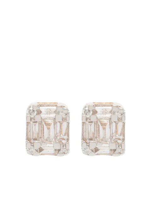 Adina Reyter 14kt yellow gold diamond stud earrings Gold E692MBGPY14