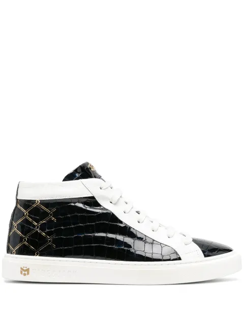 Hide&Jack x Mesut Özil The Cage leather sneakers Blue EIBKHOZLWHT