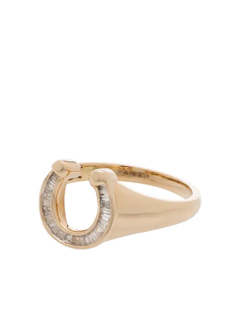 Adina Reyter 14kt yellow gold diamond stackable ring Gold R423BHSY14YELLOW