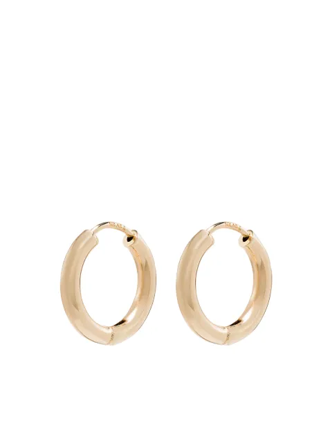 Adina Reyter 14kt yellow gold small hoop earrings Gold E1032STHY14YELLOW
