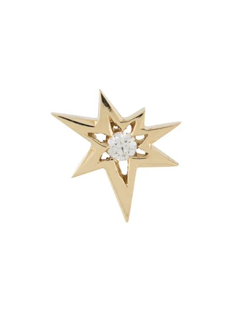 LE STER 18kt yellow gold diamond Bang right stud earring Gold BANGSTUDSRIGHTEAR