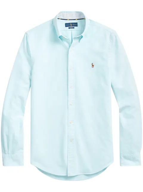 Polo Ralph Lauren embroidered logo Oxford shirt Blue 710784299011