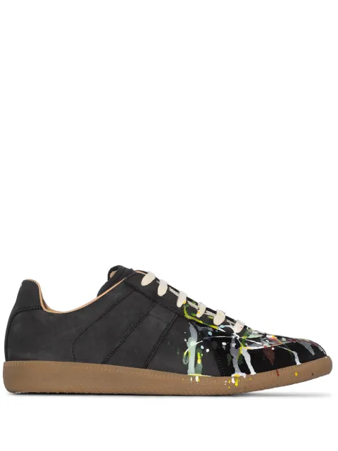Maison Margiela paint Replica sneakers Black S57WS0240P1892