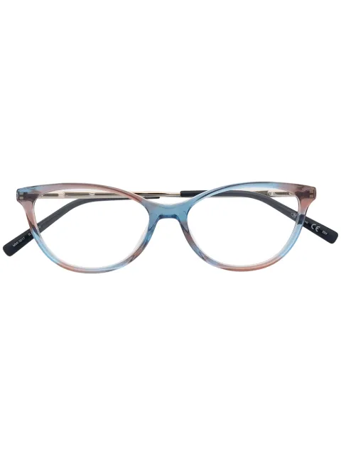 MISSONI EYEWEAR cat-eye frame glasses Brown MMI0017