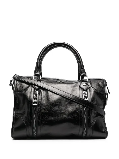 Zadig&Voltaire medium Sunny #2 leather tote bag Black SKAB2019F