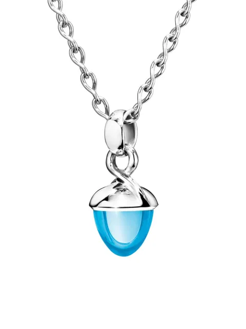 TAMARA COMOLLI 18kt white gold Swiss Topaz Mikado Bouquet pendant necklace White PMBTOSWWG