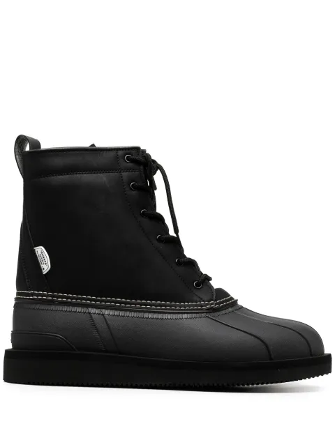 Suicoke ALAL lace-up ankle boots Black OG197WPAB