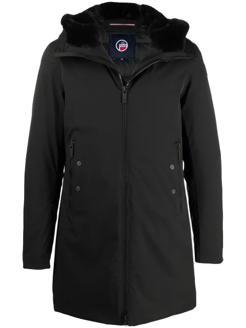 Fusalp hooded padded coat Black Y2032