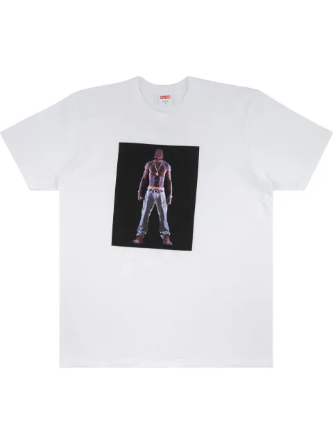 Supreme Tupac Hologram T-shirt White SU9413