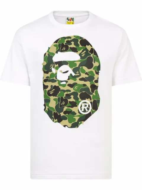 A BATHING APE® ABC Big Ape Head T-shirt White 0ZXTEM110008DWH0