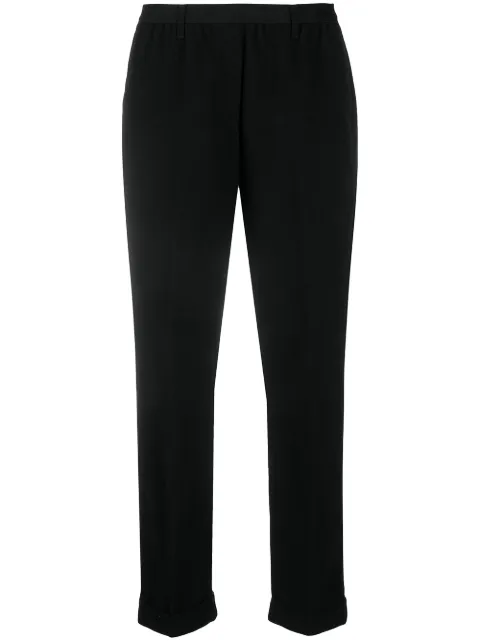 Maison Martin Margiela Pre-Owned 2000s high waist tapered trousers Black MMM250BG