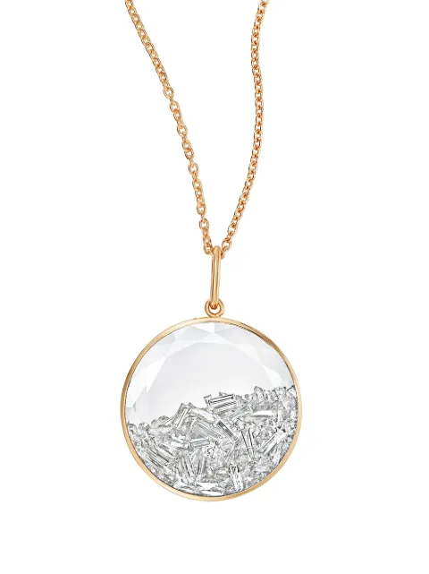 Moritz Glik 18kt yellow gold diamond shaker pendant necklace Gold N1094