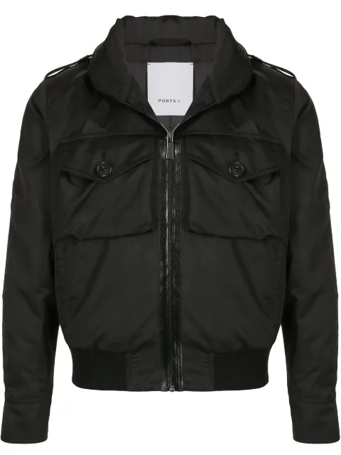 Ports V pocket front bomber Black VM8JSB04MWN035
