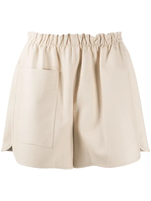 Stella McCartney high-waisted shorts Neutrals 603077SON14