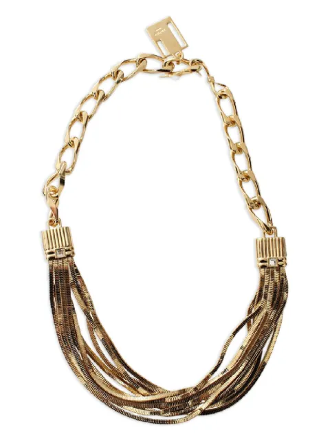 Lanvin yellow gold Art Deco necklace Gold CJPK2PTASS