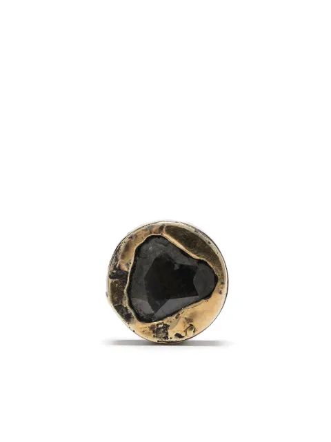 Parts of Four KA18K+DIA single stud earring Gold 183523