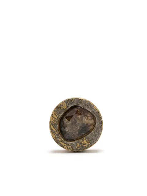 Parts of Four AGA+DIA single stud earring Gold 183523