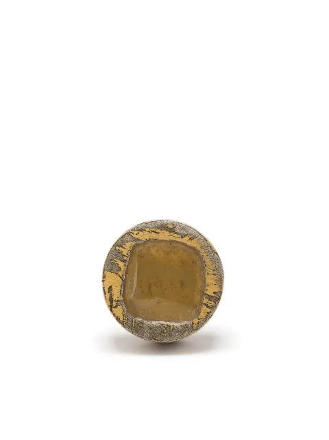 Parts of Four diamond-encrusted single earring Gold 12357AGAYDIA