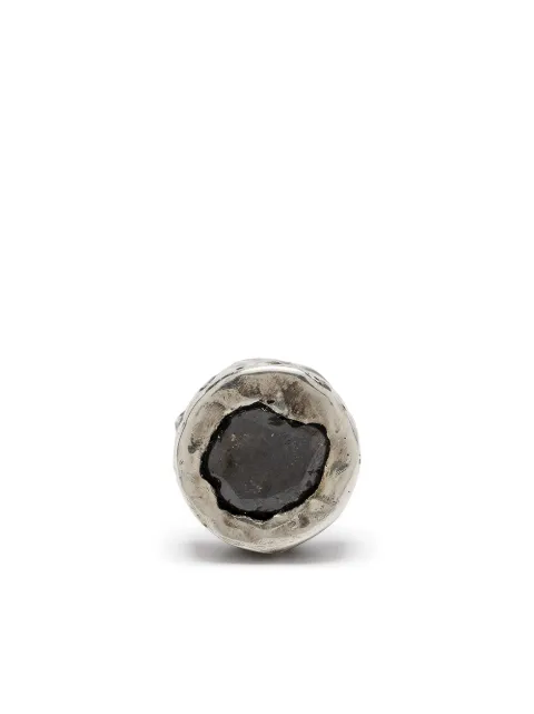 Parts of Four diamond-encrusted single stud earring Metallic 12357KA10KWDIA