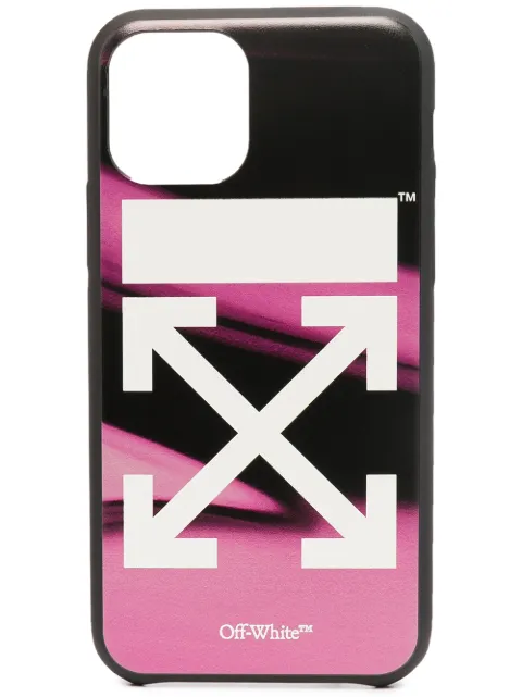 Off-White Arrow Liquid Melt iPhone 11 Pro cover Pink OWPA012R21PLA0043201