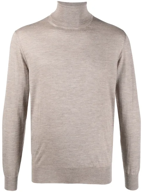 Cruciani roll-neck jumper Brown CU487BD01F6V