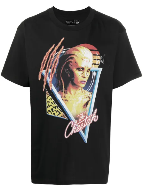 MJB Marc Jacques Burton graphic-print t-shirt Black AW20FT84