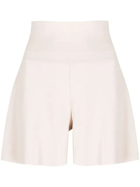Stella McCartney elasticated high-waist shorts Pink 603065S2076