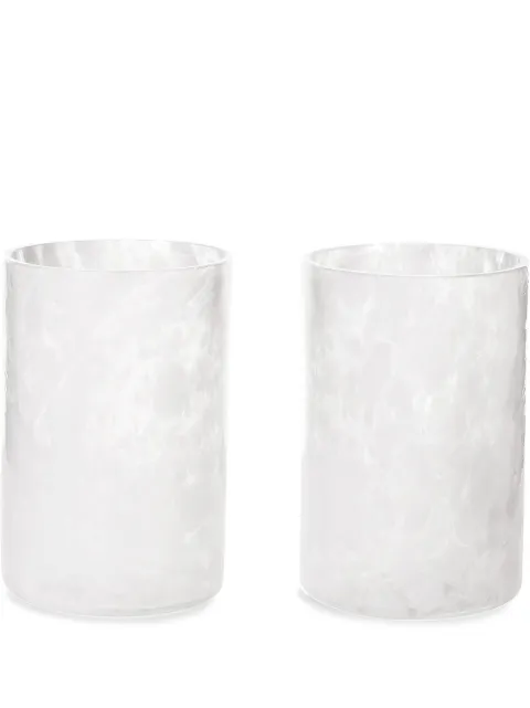 Stories of Italy Opale glasses (set of 2) White SMG266