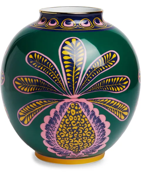 La DoubleJ Bubble Pineapple vase (23cm) Green VAS0003CER001PNP0012