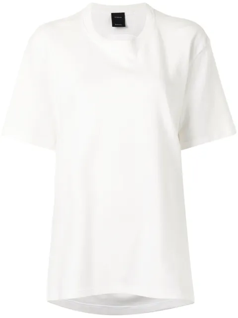 Proenza Schouler rear cut-out detail T-shirt White R2124005JCD146