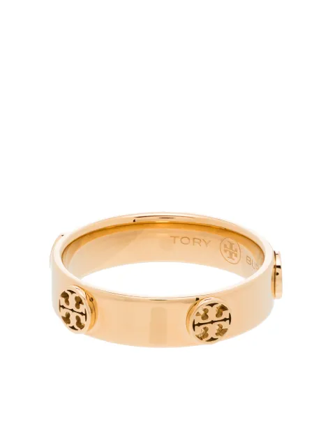 Tory Burch multi-logo band ring Gold 768820