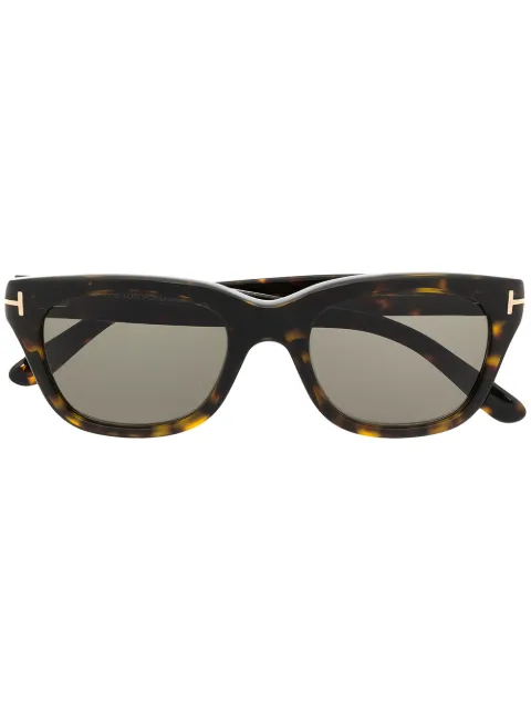 TOM FORD Eyewear square-frame sunglasses Brown FT023752N