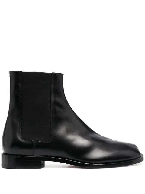 Maison Margiela Tabi leather Chelsea boots Black S57WU0150P3292