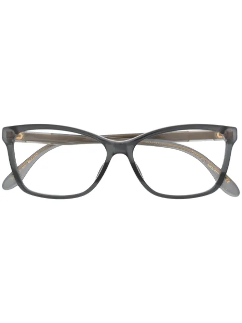 Gucci Eyewear rectangular frame glasses Grey GG0792O
