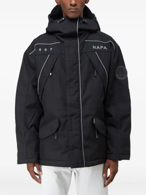 Napa By Martine Rose Epoch 3.0 hooded jacket Black NP0A4EVL041