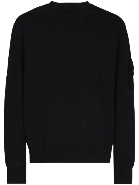 A-COLD-WALL* Essential logo-embroidered sweatshirt Black ACWMW029