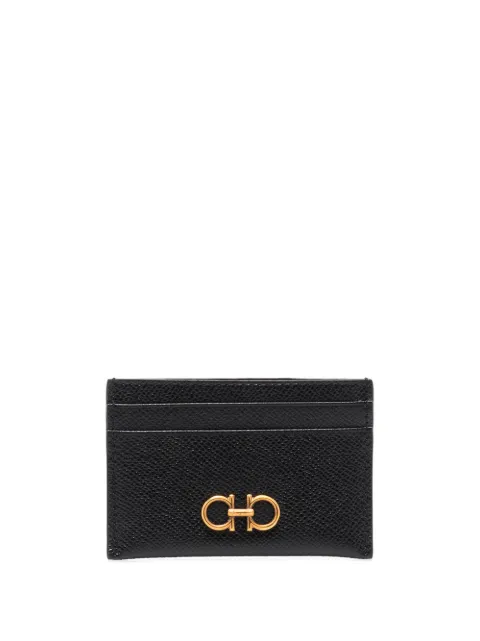 Ferragamo Gancini card holder Black 742164