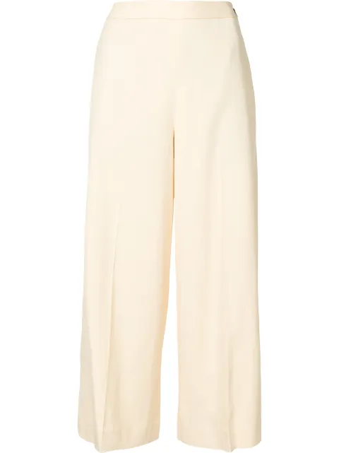 Vince wide-leg culottes Yellow V674921848