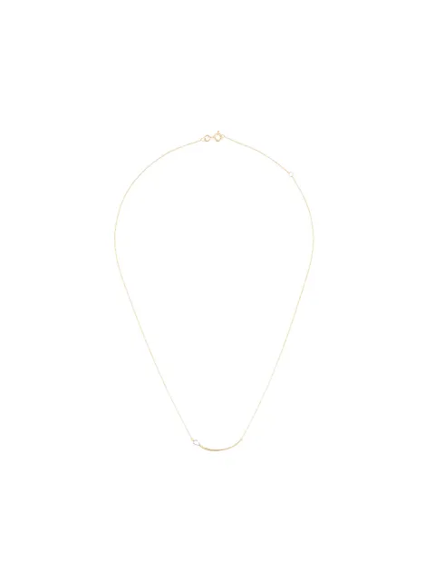 LE STER 18kt yellow gold diamond Bengal flare large necklace Gold LT20PO1LYGPSBENGALFLARENECKLACELARGE