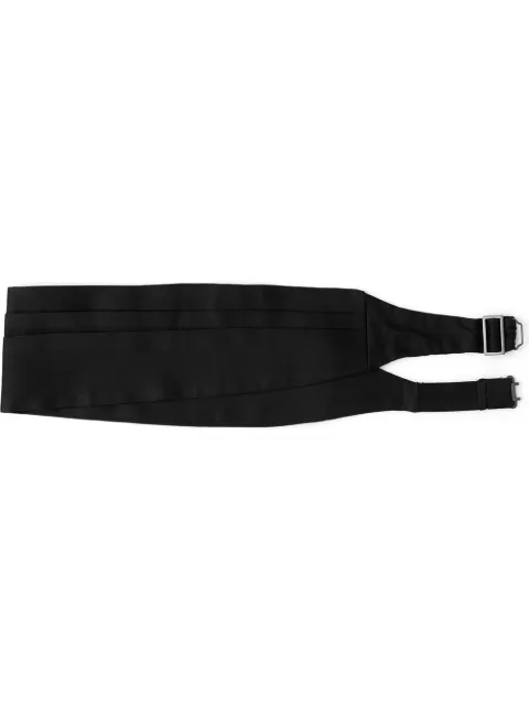 Prada satin tuxedo cummerbund Black UFA9D92