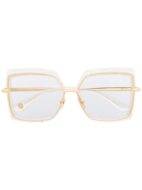 Dita Eyewear Narcissus square sunglasses Gold DTS503