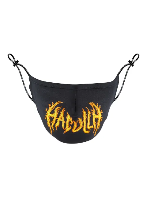 Haculla logo-embroidered face mask Black HA02BAMSK01