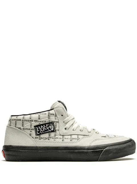 Vans x Supreme Half Cab Pro "Grid Logo - White" sneakers Neutrals VN0A3QPH2YV